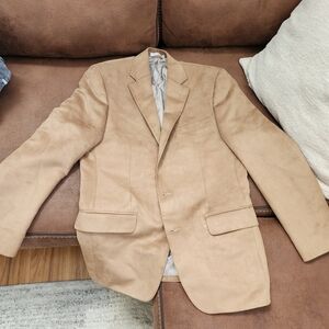 Michael Kors Classic Fit Suede Blazer
